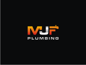MJF PLUMBING  logo design by mbamboex