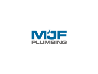 MJF PLUMBING  logo design by rief