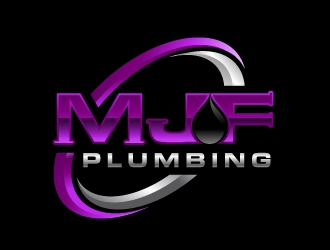 MJF PLUMBING  logo design by nexgen