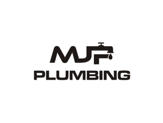 MJF PLUMBING  logo design by aflah