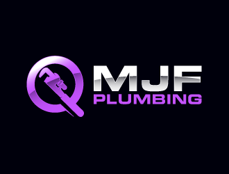 MJF PLUMBING  logo design by PRN123
