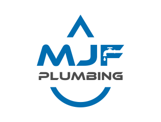 MJF PLUMBING  logo design by qqdesigns