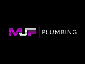 MJF PLUMBING  logo design by JJlcool