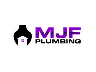 MJF PLUMBING  logo design by PRN123