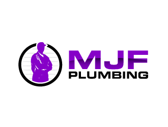 MJF PLUMBING  logo design by PRN123