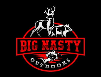Big Nasty Outdoors logo design by daywalker