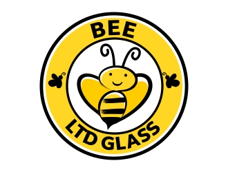 Bee LTD Glass logo design by xteel