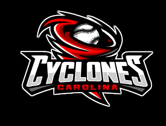 Carolina Cyclones logo design by fontstyle