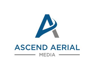 Ascend Aerial Media logo design by vostre