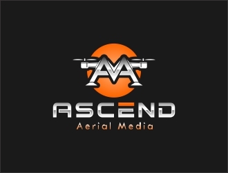 Ascend Aerial Media logo design by marno sumarno