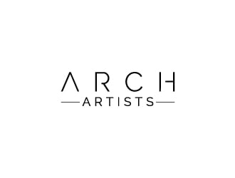 Arch Artists  logo design by JJlcool