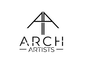 Arch Artists  logo design by Rock