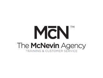 The McNevin Agency logo design by kenartdesigns