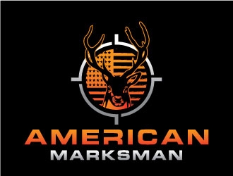 American Marksman logo design by invento