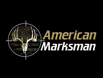 American Marksman logo design by LogoInvent