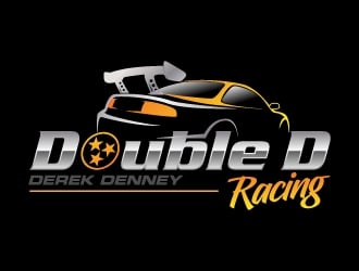 Double D Racing - Derek Denney logo design by jaize
