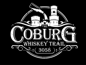 The Coburg Whiskey Trail logo design by shere