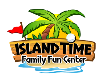 Island Time Family Fun Center  logo design by ingepro