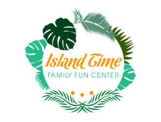 Island Time Family Fun Center  logo design by JessicaLopes