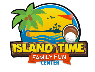 Island Time Family Fun Center  logo design by coco