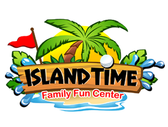 Island Time Family Fun Center  logo design by ingepro