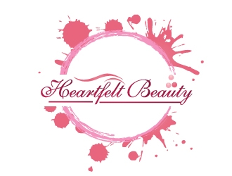 Heartfelt Beauty  logo design by webmall