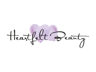 Heartfelt Beauty  logo design by babu