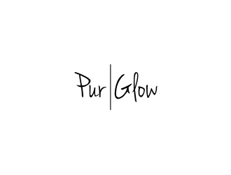 PUR Glow logo design by rief