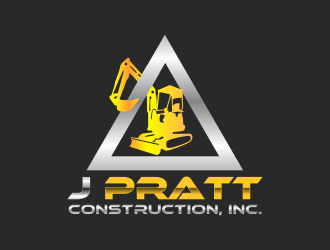 J Pratt Construction, Inc. logo design by qqdesigns