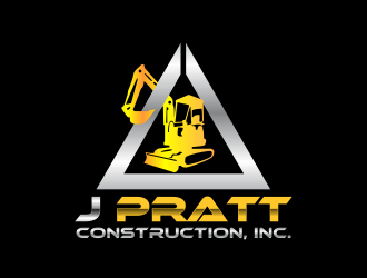J Pratt Construction, Inc. logo design by qqdesigns