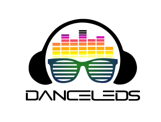 Dance LEDs  or danceLEDs.com or DanceLEDs.com logo design by gearfx
