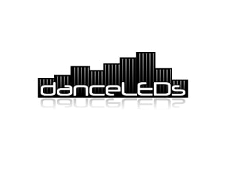 Dance LEDs  or danceLEDs.com or DanceLEDs.com logo design by dshineart