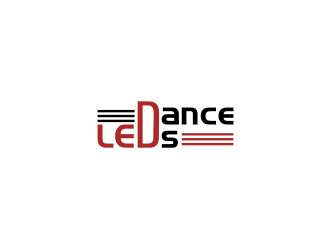 Dance LEDs  or danceLEDs.com or DanceLEDs.com logo design by rief