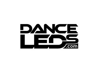 Dance LEDs  or danceLEDs.com or DanceLEDs.com logo design by dondeekenz