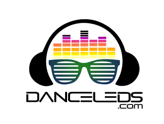 Dance LEDs  or danceLEDs.com or DanceLEDs.com logo design by gearfx