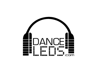 Dance LEDs  or danceLEDs.com or DanceLEDs.com logo design by gearfx