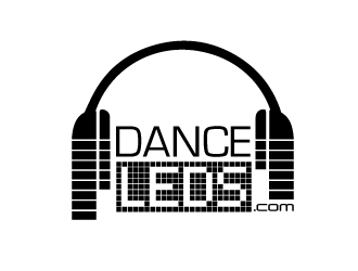 Dance LEDs  or danceLEDs.com or DanceLEDs.com logo design by gearfx