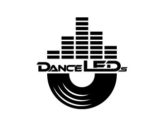 Dance LEDs  or danceLEDs.com or DanceLEDs.com logo design by dshineart