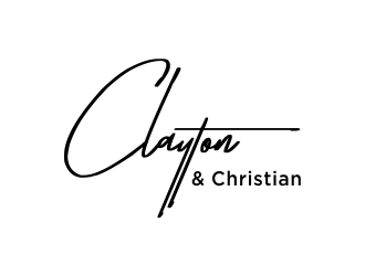 Clayton & Christian logo design by afra_art