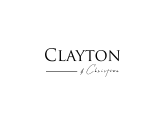 Clayton & Christian logo design by afra_art