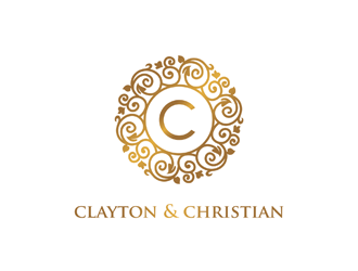 Clayton & Christian logo design by logolady