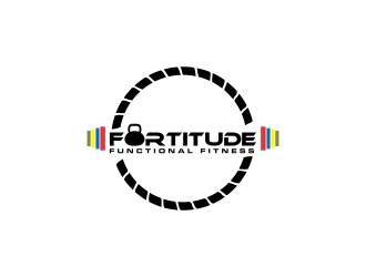 Fortitude Functional Fitness  logo design by oke2angconcept