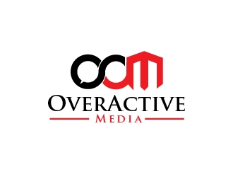 OverActive Media logo design by Cyds