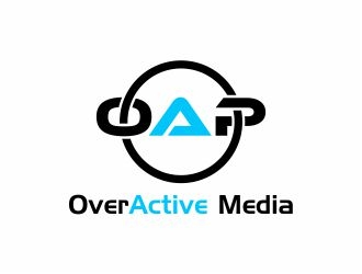 OverActive Media logo design by 48art