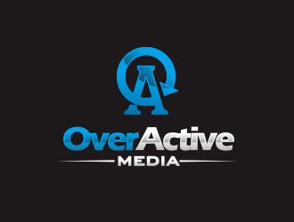 OverActive Media logo design by YONK