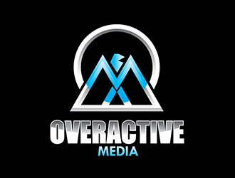 OverActive Media logo design by Suvendu
