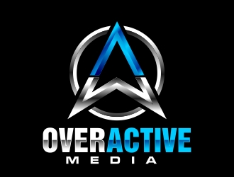 OverActive Media logo design by xteel
