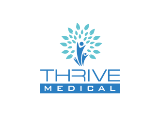 THRIVE Medical logo design by YONK