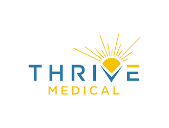THRIVE Medical logo design by checx