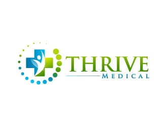 THRIVE Medical logo design by J0s3Ph